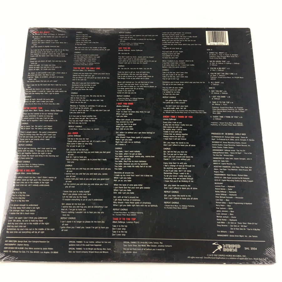 DeBarge Bad Boys Used Vinyl LP M\VG+
