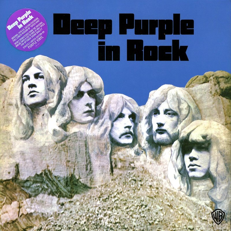 Deep Purple In Rock New Colored Vinyl LP M\M