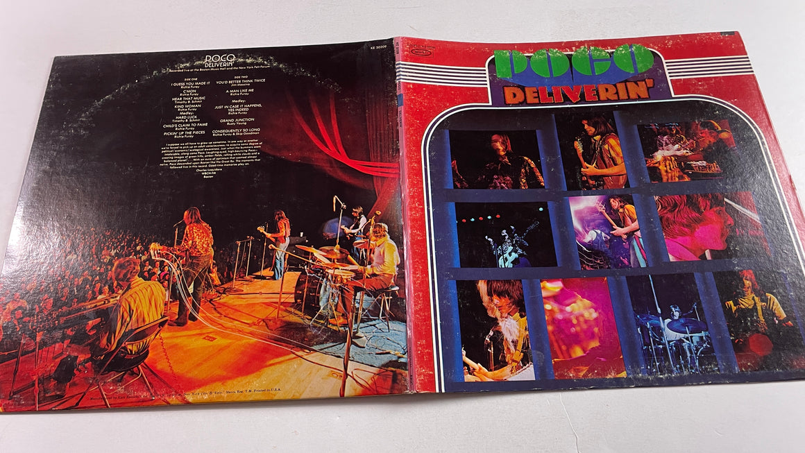 Poco Deliverin' Used Vinyl LP VG+\VG