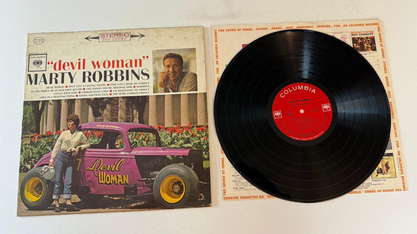 Marty Robbins Devil Woman Used Vinyl LP VG+\VG