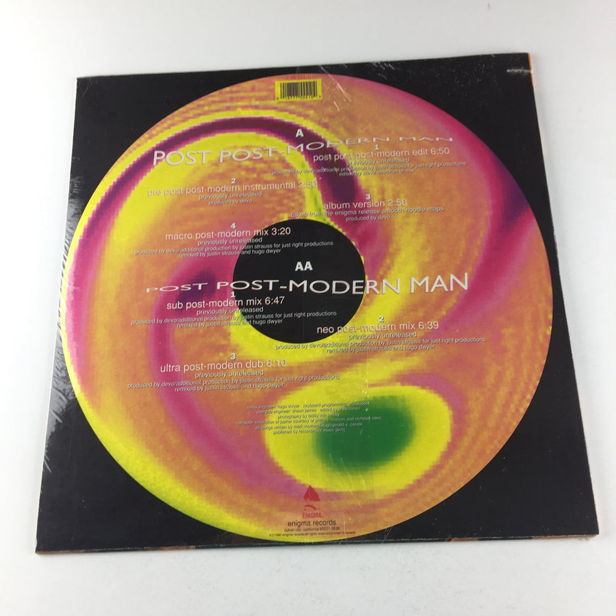 Devo Post Post-Modern Man 12" Used Vinyl Single M\VG+