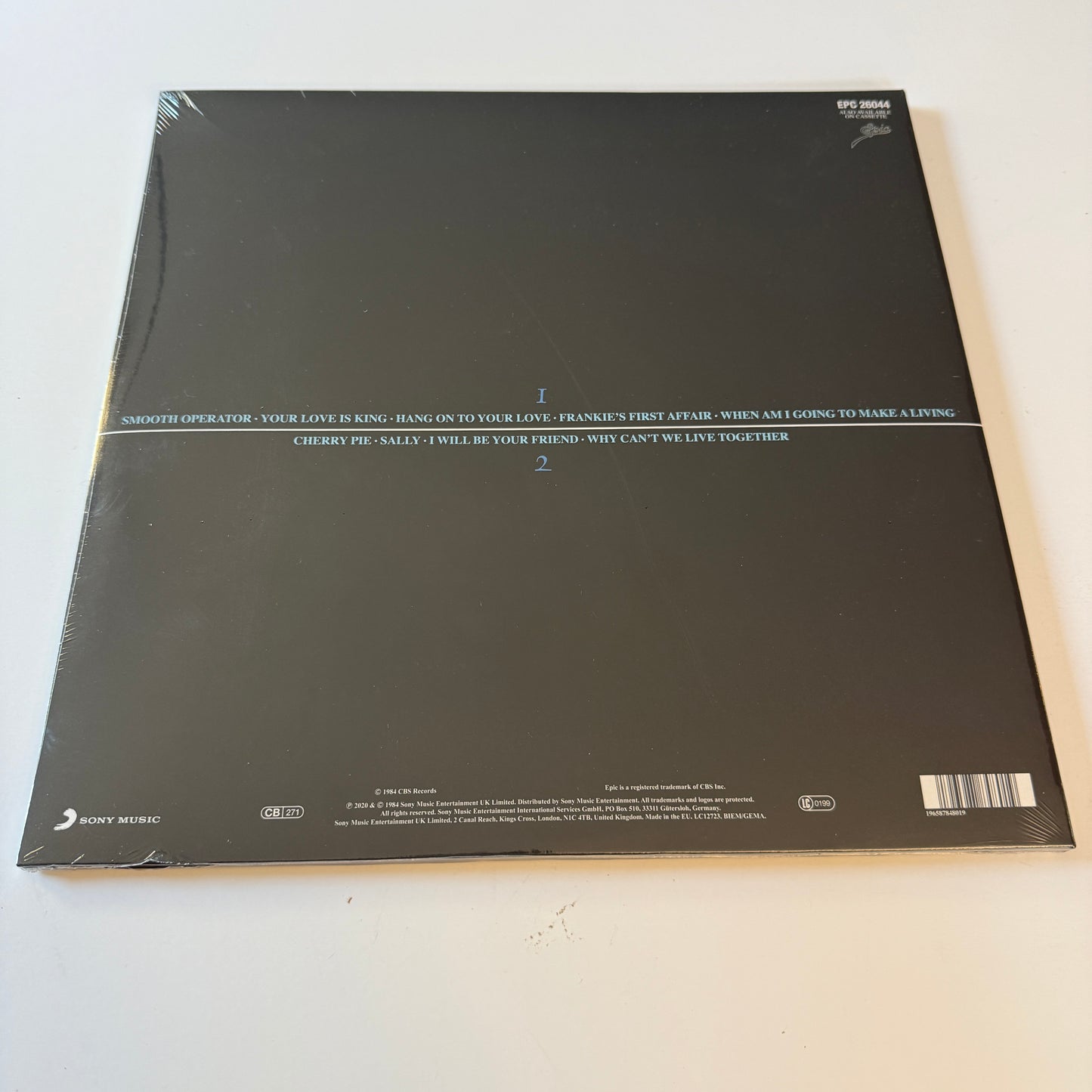 Sade Diamond Life New Vinyl LP M\M