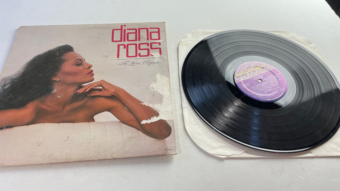 Diana Ross To Love Again Used Vinyl LP VG+\F