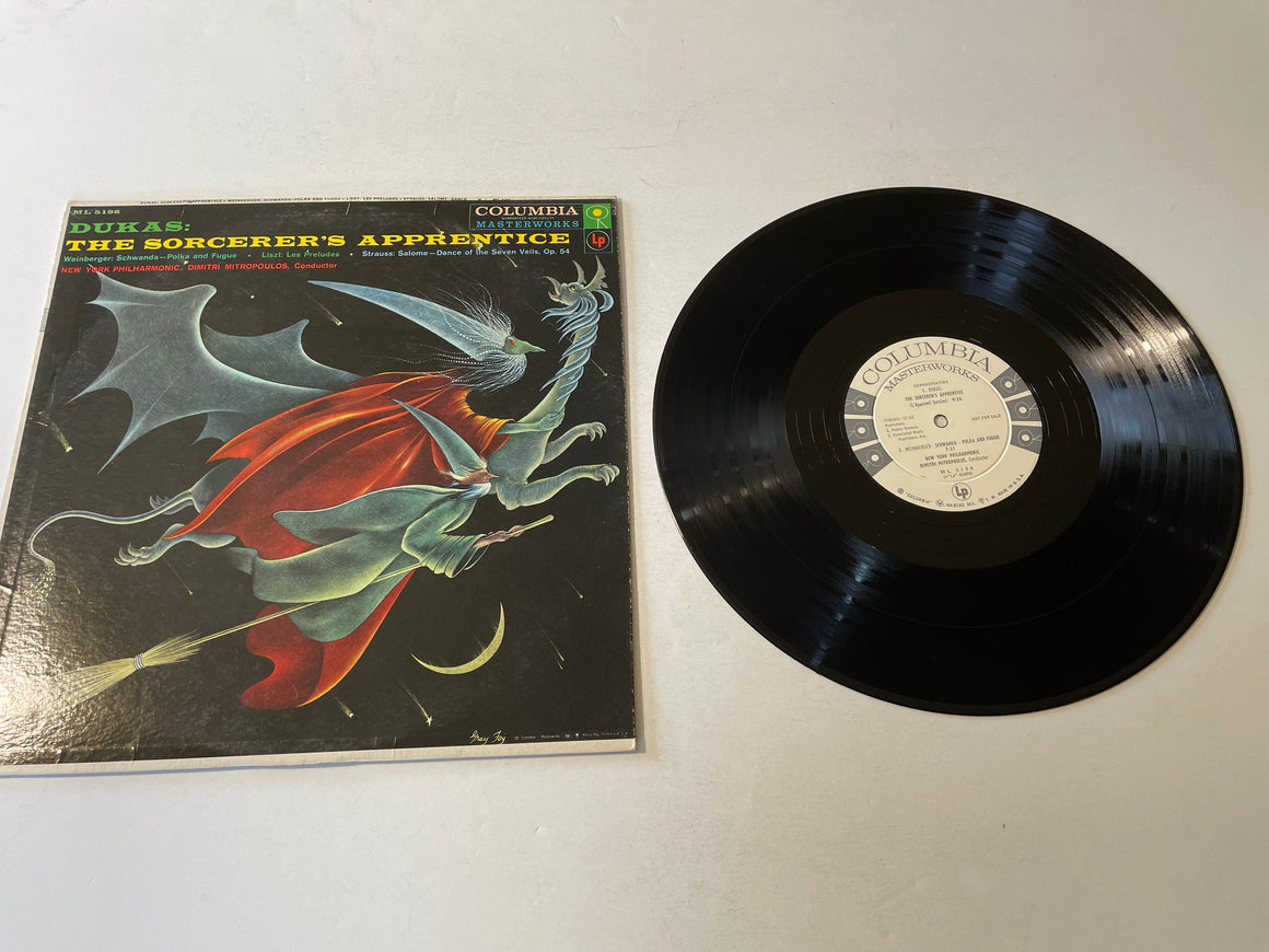 Dimitri Mitropoulos ‎ The Sorcerer's Apprentice Used Vinyl LP VG+\VG