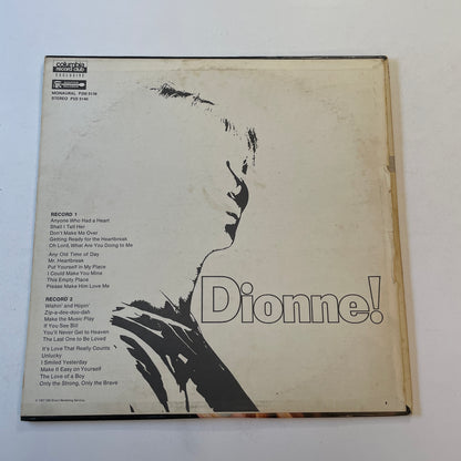 Dionne Warwick Dionne! Used Vinyl 2LP VG+\VG