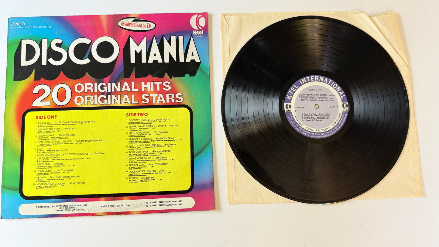 Various Disco Mania Used Vinyl LP VG+\VG