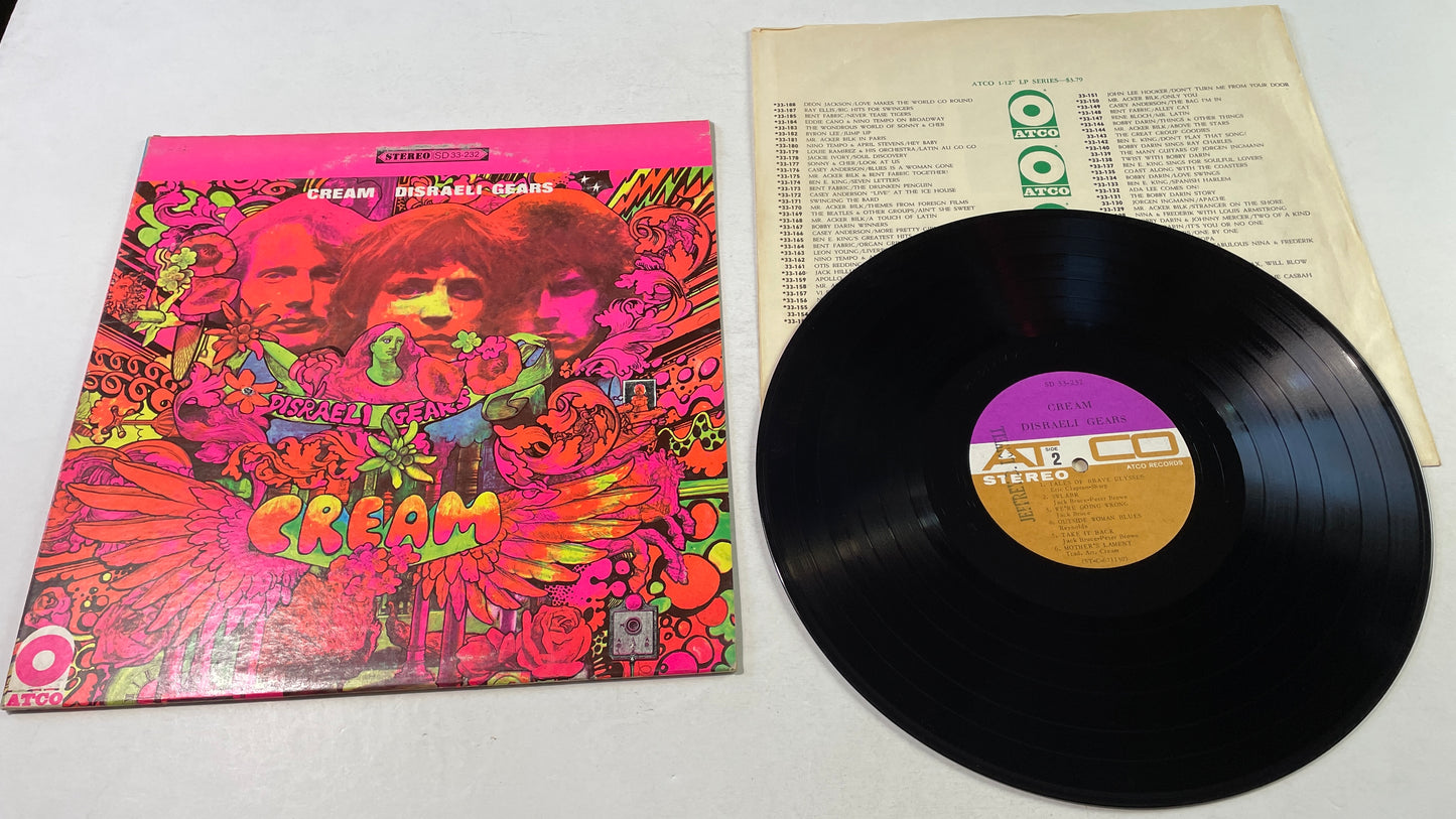 Cream Disraeli Gears Used Vinyl LP VG+\VG