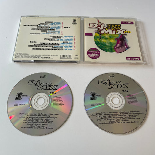 Various D.J. Disco Mix Vol. 2 Used 2CD VG+\VG+