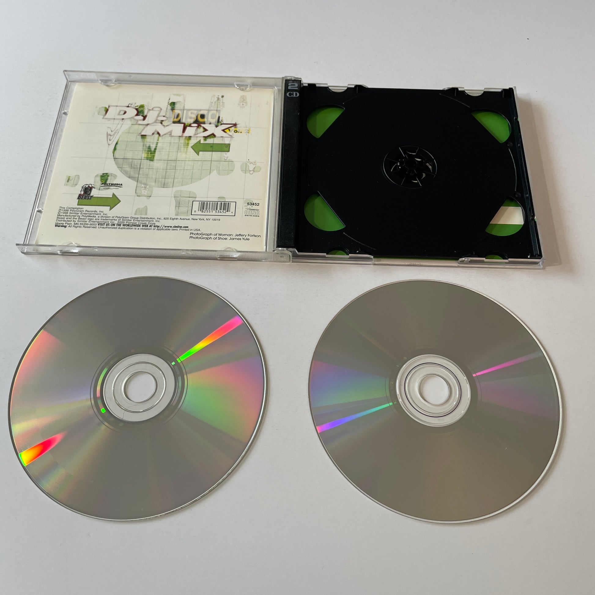 Various D.J. Disco Mix Vol. 2 Used 2CD VG+\VG+