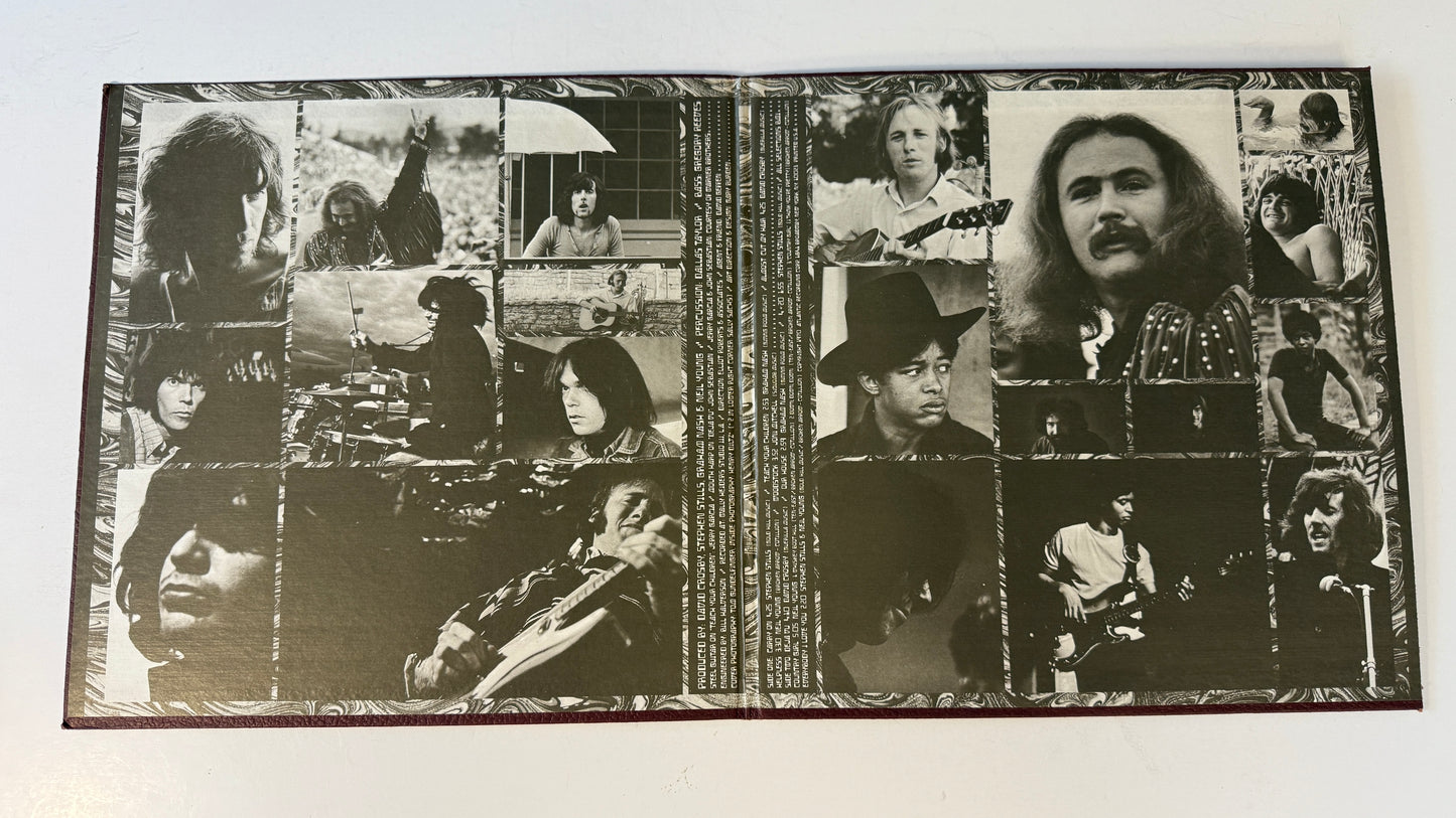 Crosby, Stills, Nash & Young Déjà Vu Used Vinyl LP VG+\VG+