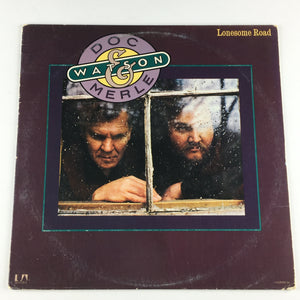 Doc & Merle Watson Lonesome Road Used Vinyl LP VG+\VG