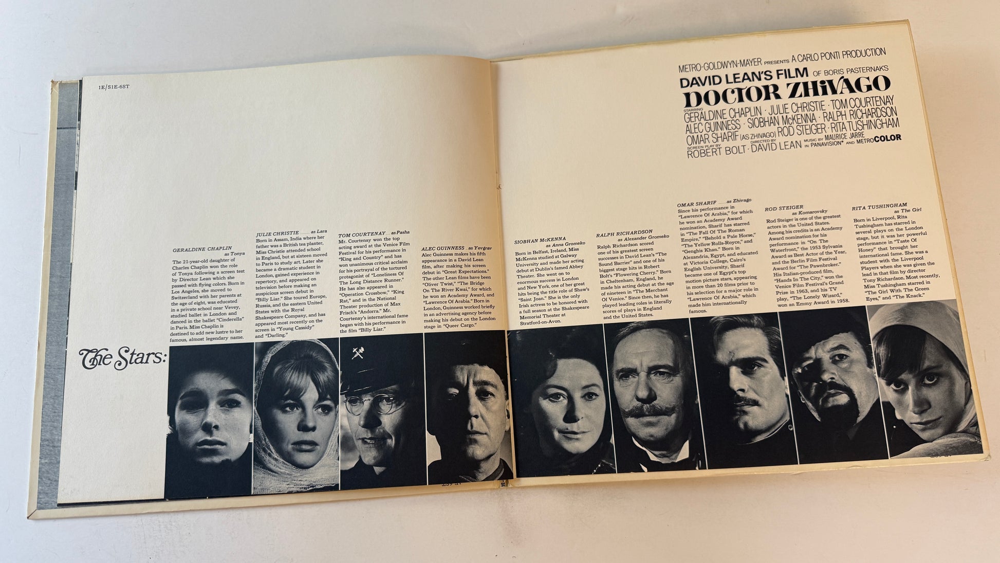 Maurice Jarre Doctor Zhivago Original Soundtrack Album Used Vinyl LP VG+\VG
