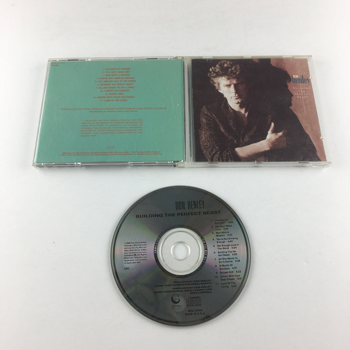 Don Henley Building The Perfect Beast Used CD VG\VG