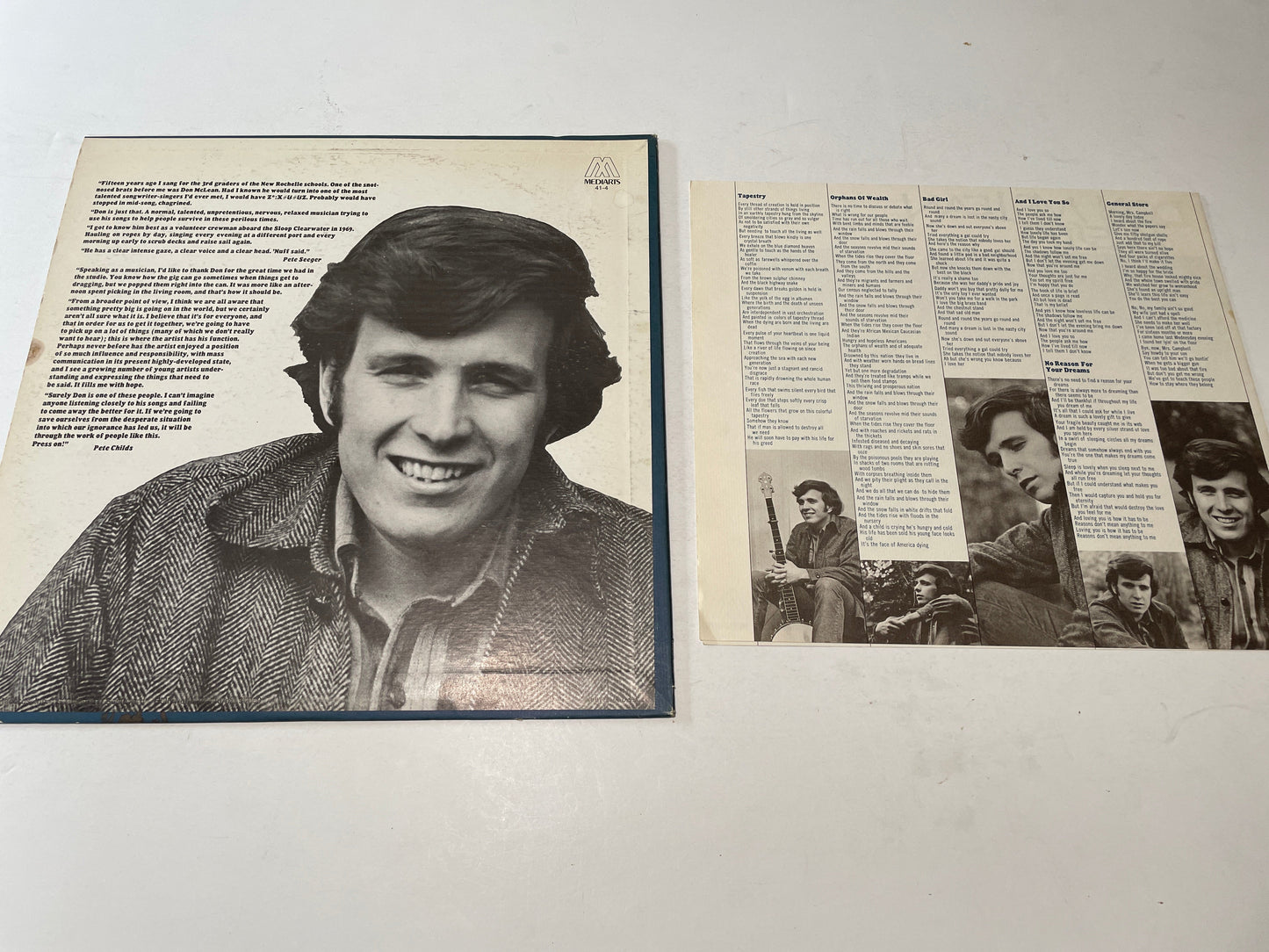 Don McLean Tapestry \