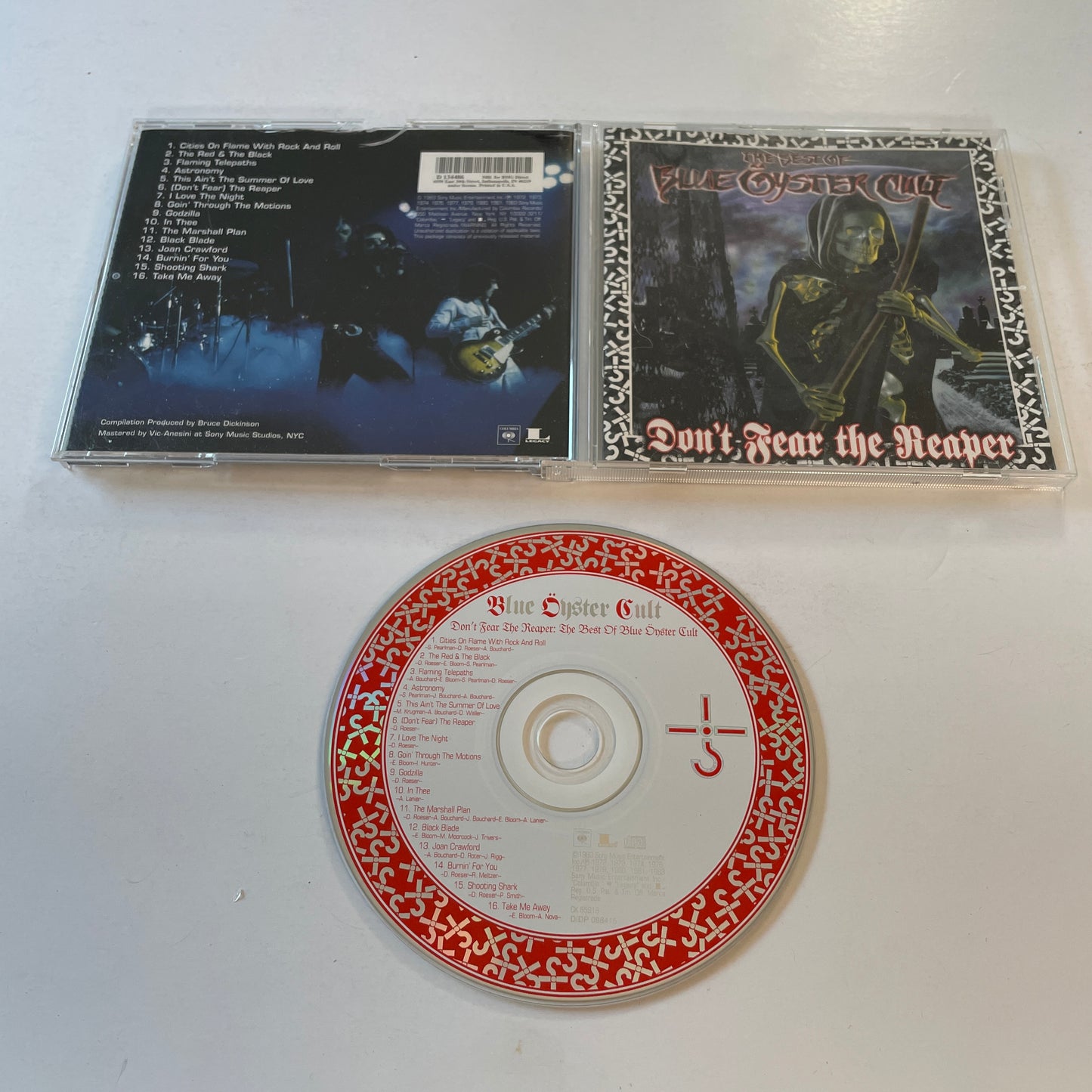 Blue Oyster Cult Don't Fear The Reaper: The Best Of Blue √ñyster Cult Used CD VG+\VG+