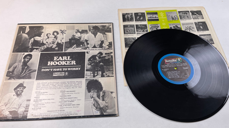 Earl Hooker Don't Have To Worry Used Vinyl LP VG+\VG
