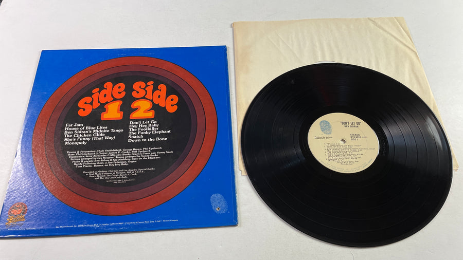 Ben Sidran Don't Let Go Used Vinyl LP VG+\VG