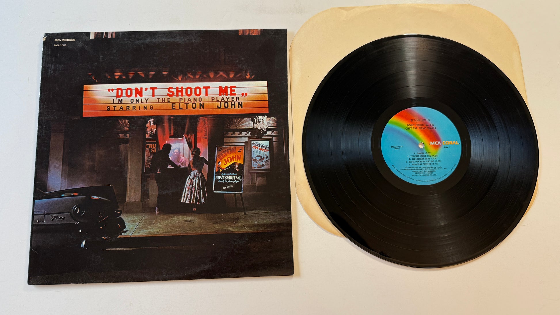 Elton John Don't Shoot Me I'm Only The Piano Player Used Vinyl LP VG+\VG