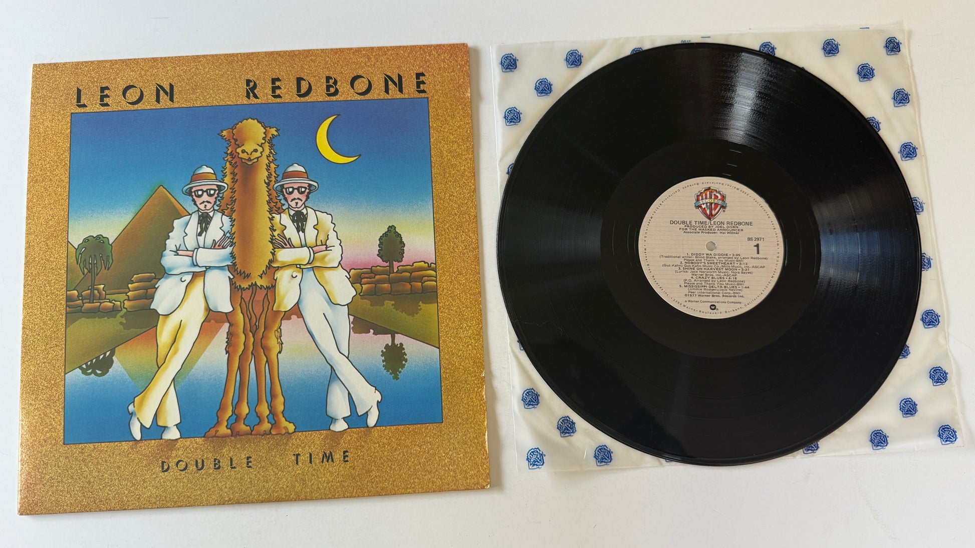 Leon Redbone Double Time Used Vinyl LP VG+\VG+