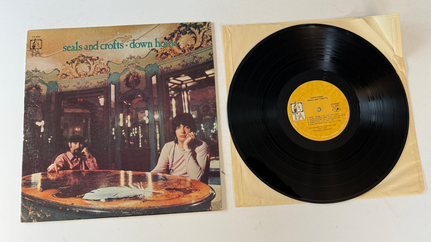 Seals & Crofts Down Home Used Vinyl LP VG+\VG