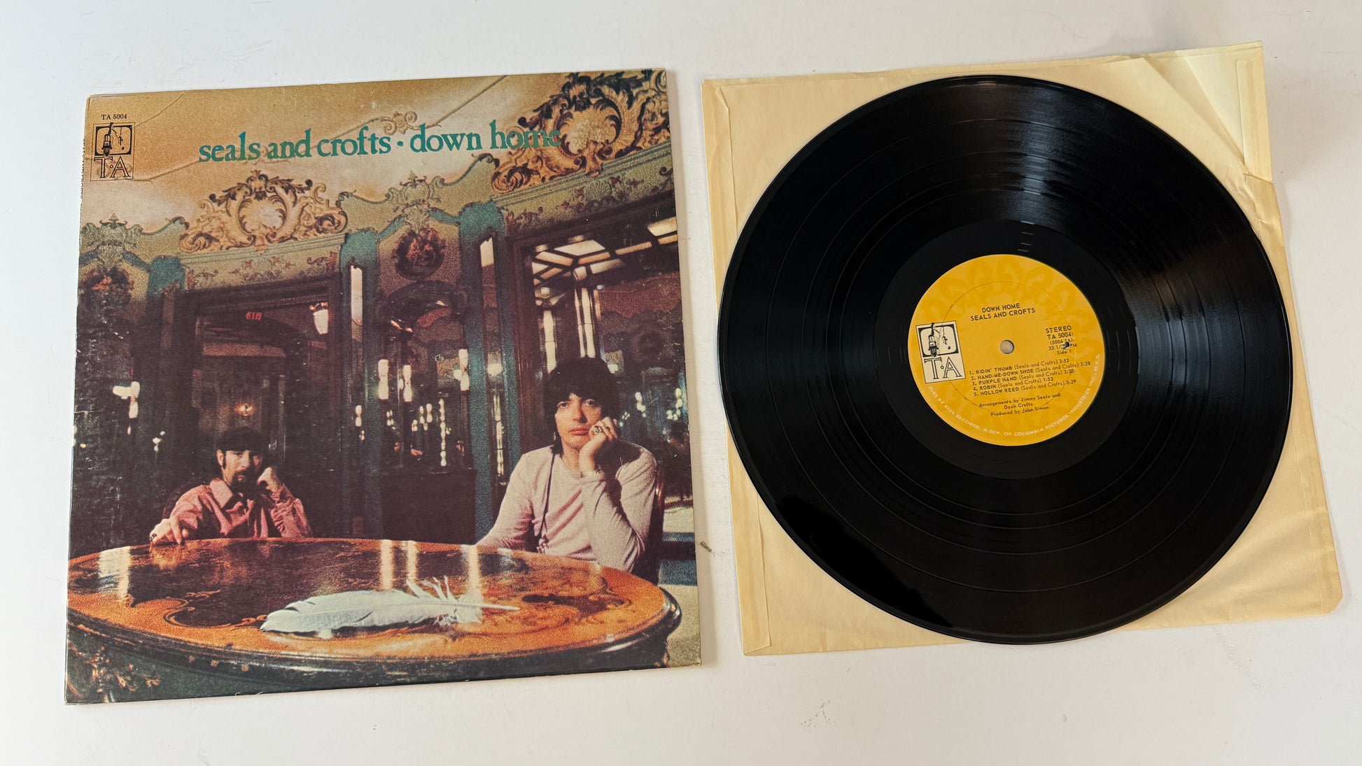 Seals & Crofts Down Home Used Vinyl LP VG+\VG