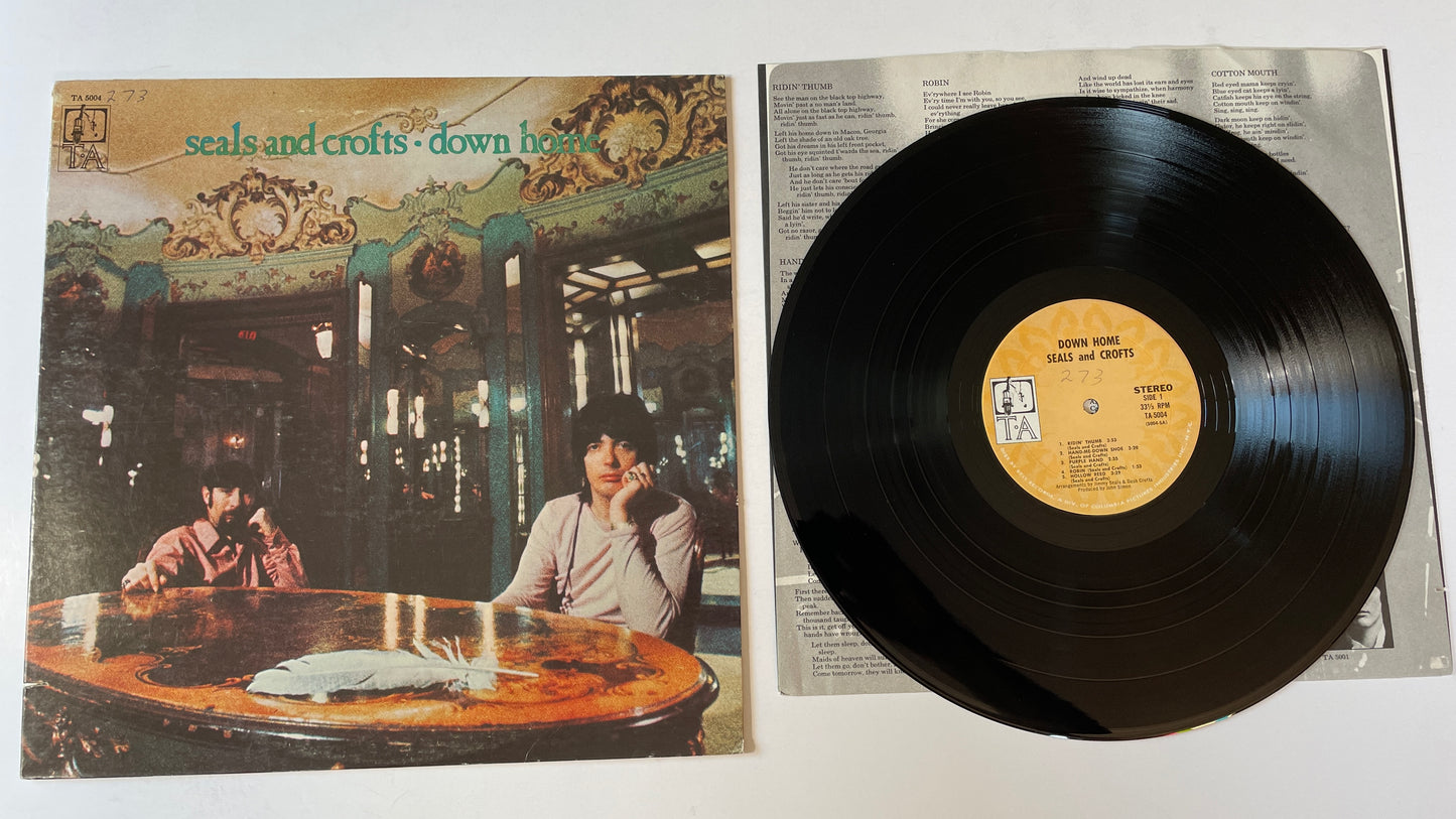 Seals & Crofts Down Home Used Vinyl LP VG+\VG