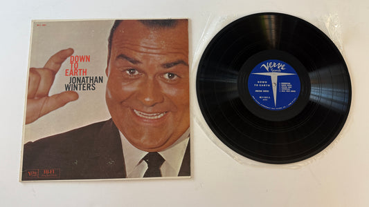 Jonathan Winters Down To Earth Used Vinyl LP VG+\VG