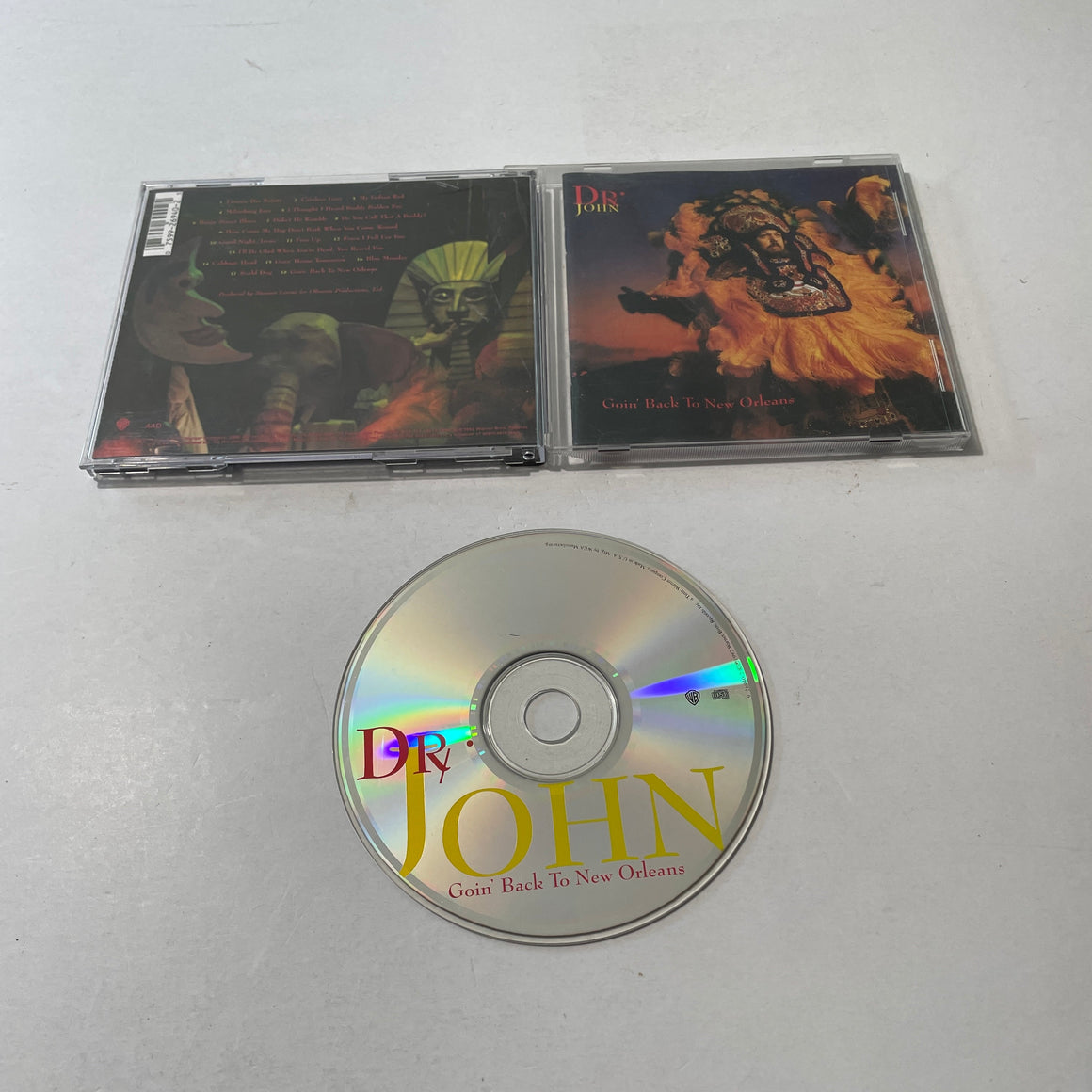 Dr. John Goin' Back To New Orleans Used CD VG+\VG+