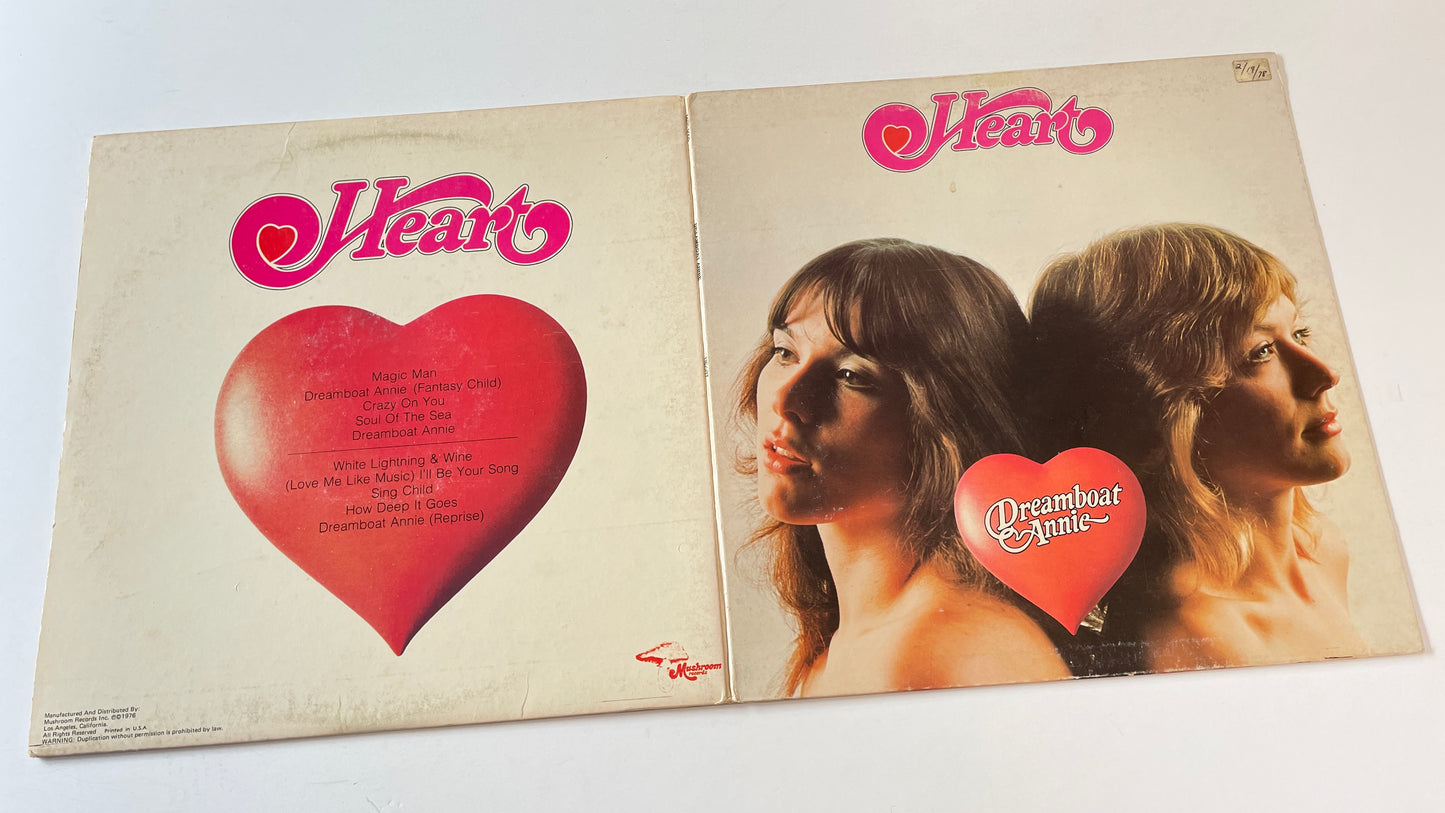 Heart Dreamboat Annie Used Vinyl LP VG+\VG