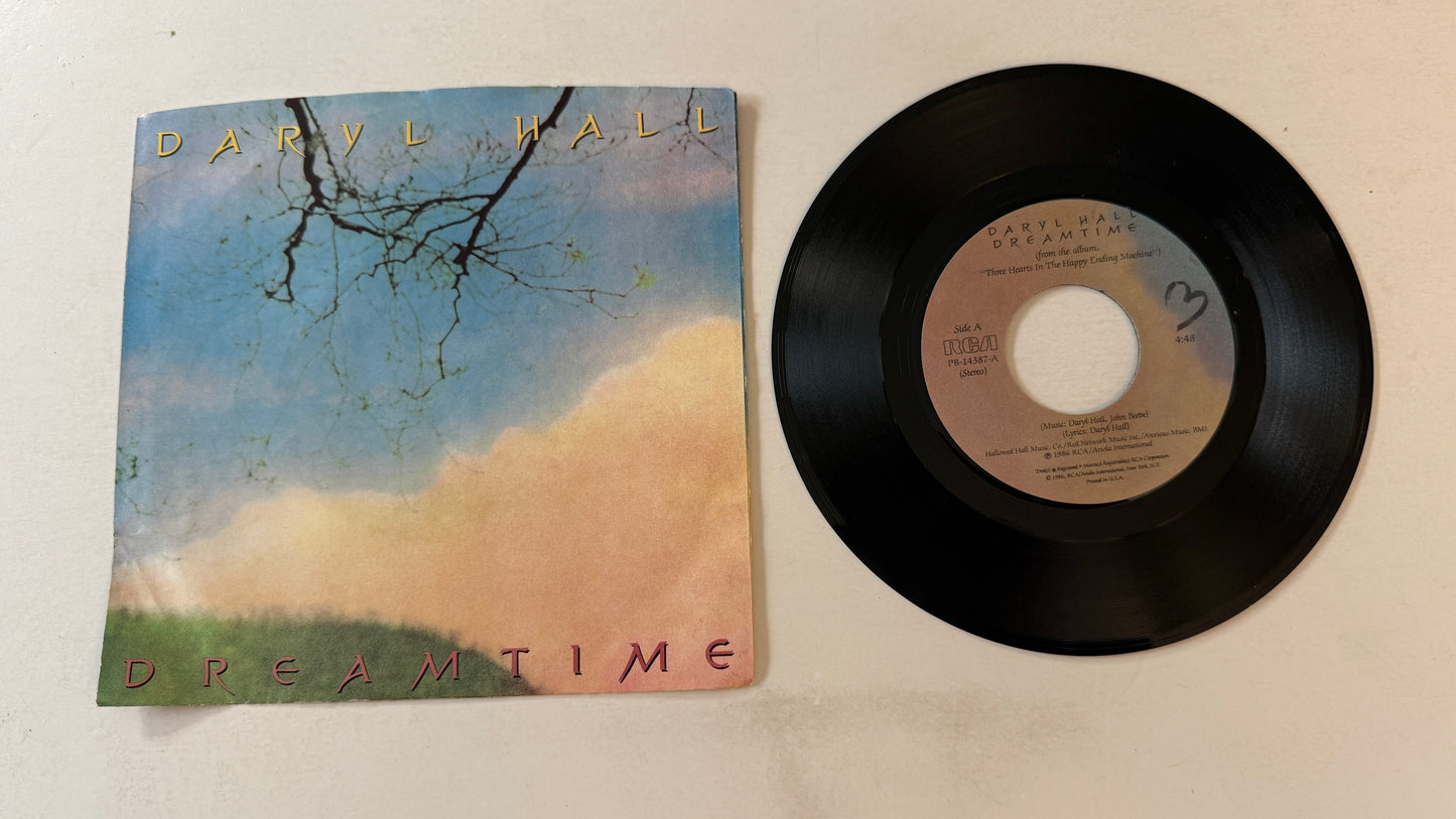Daryl Hall Dreamtime Used 45 RPM 7" Vinyl VG+\