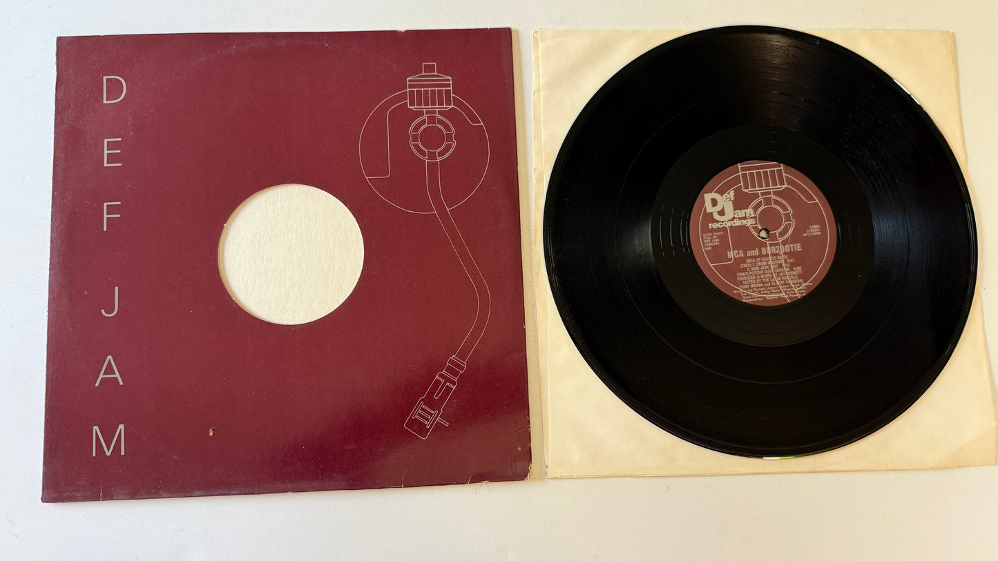 MCA & Burzootie Drum Machine Used Vinyl LP VG+\VG