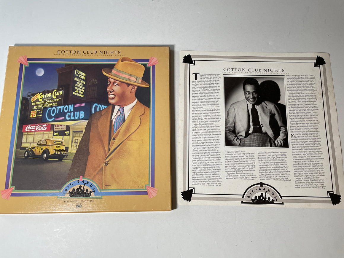 Duke Ellington And His Cotton Club Orchestra Big Bands: Cotton Club Nights Used Vinyl Box Set VG+\VG+