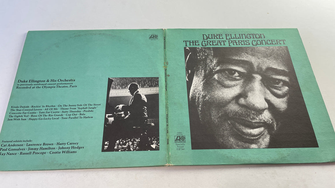 Duke Ellington And His Orchestra The Great Paris Concert Used Vinyl 2LP VG+\VG