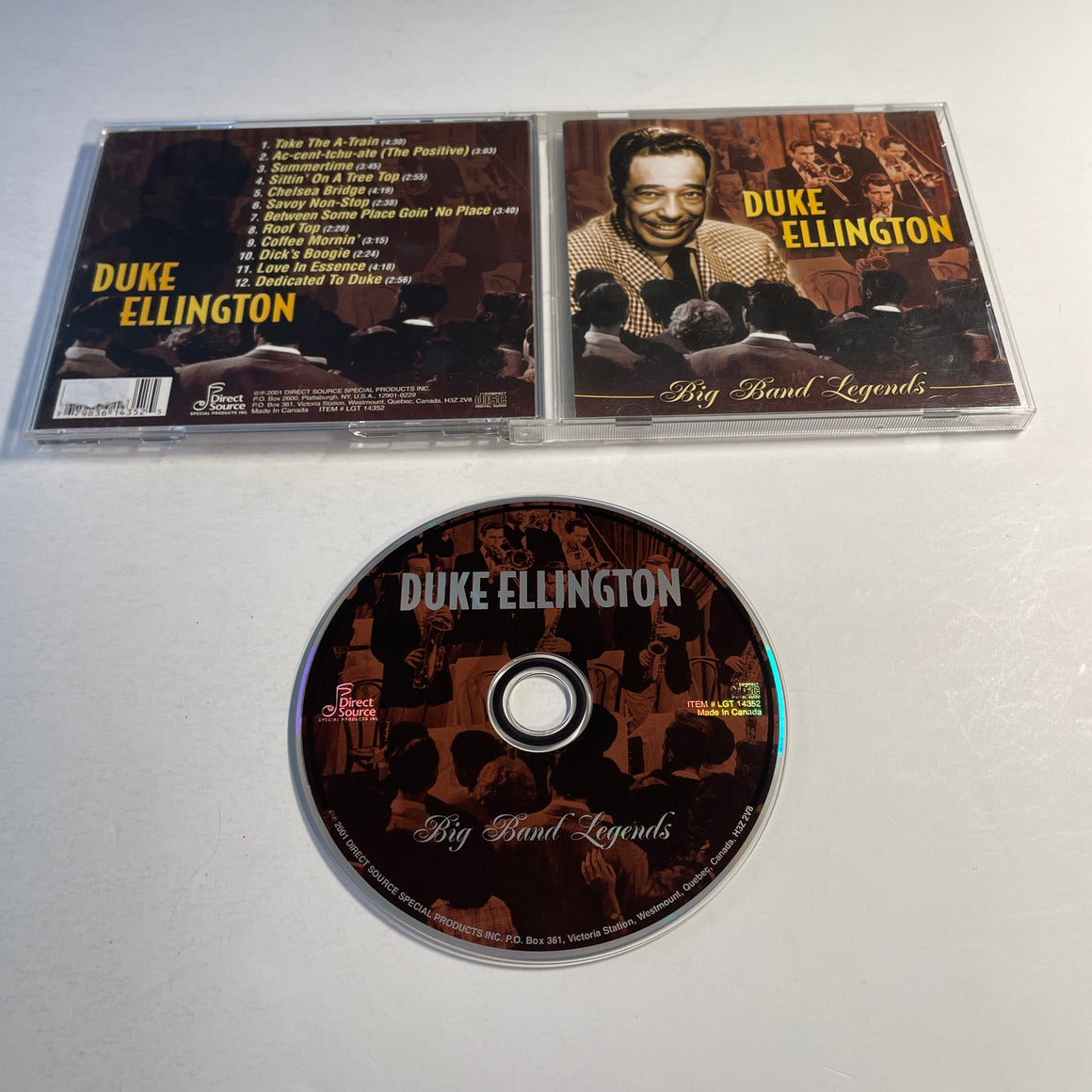 Duke Ellington The Best Of Duke Ellington Big Band Legends Used CD VG+\VG+