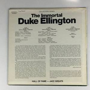Duke Ellington The Immortal Duke Ellington Vol. 3 Of 3 Used Vinyl LP VG+\VG