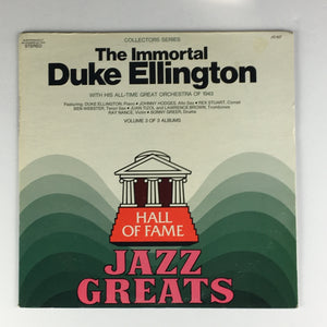 Duke Ellington The Immortal Duke Ellington Vol. 3 Of 3 Used Vinyl LP VG+\VG
