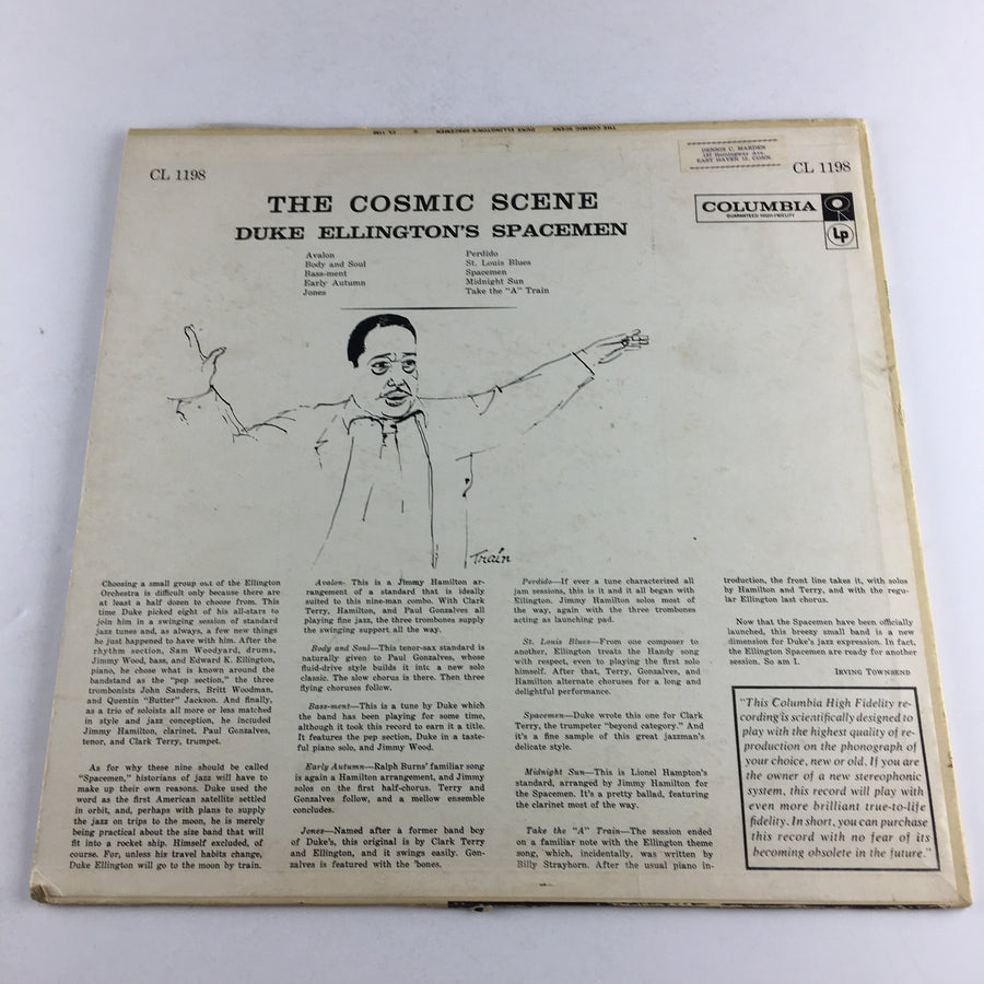 Duke Ellington's Spacemen ‎ The Cosmic Scene Used Vinyl LP VG\G