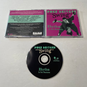 Duke Heitger And His Swing Band Rhythm Is Our Business Used CD VG+\VG+