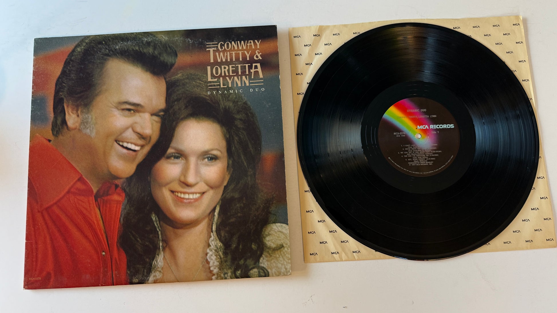 Conway Twitty & Loretta Lynn Dynamic Duo Used Vinyl LP VG+\VG