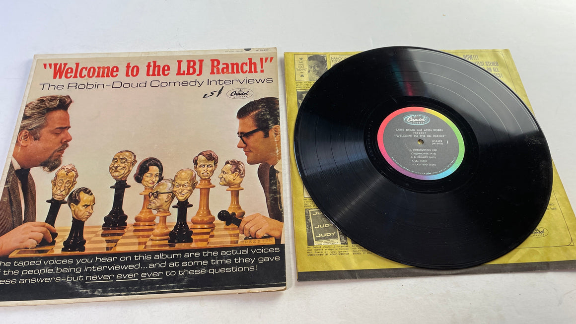 Earle Doud And Alen Robin "Welcome To The LBJ Ranch!" Used Vinyl LP VG+\VG