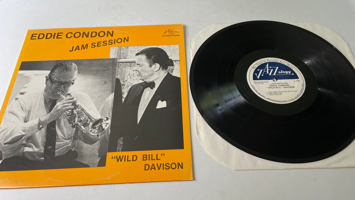 Eddie Condon Eddie Condon "Wild Bill" Davison Jam Session Used Vinyl LP VG+\VG+