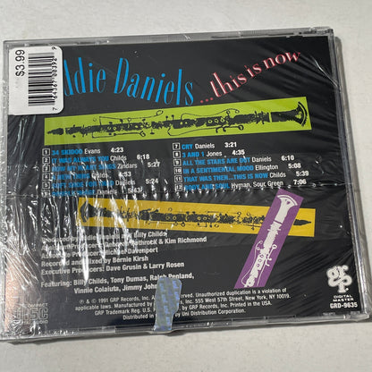 Eddie Daniels This Is Now New Sealed CD M\M