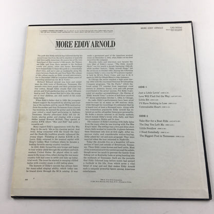 Eddy Arnold ‎ More Eddy Arnold Used Vinyl LP VG+\VG+