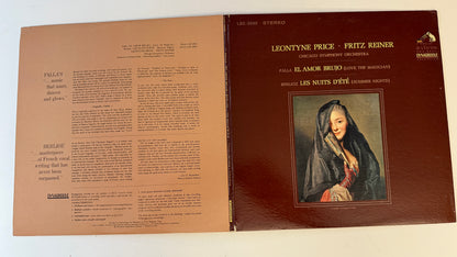 Leontyne Price El Amor Brujo / Les Nuits D'Été Used Vinyl LP VG+\VG