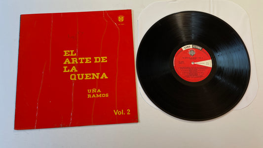 U√±a Ramos El Arte De La Quena Vol. 2 Used Vinyl LP VG+\G+