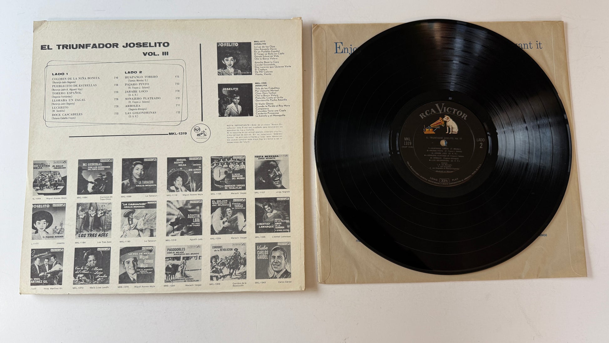 Joselito El Triunfador Joselito - Vol. III Used Vinyl LP VG+\VG