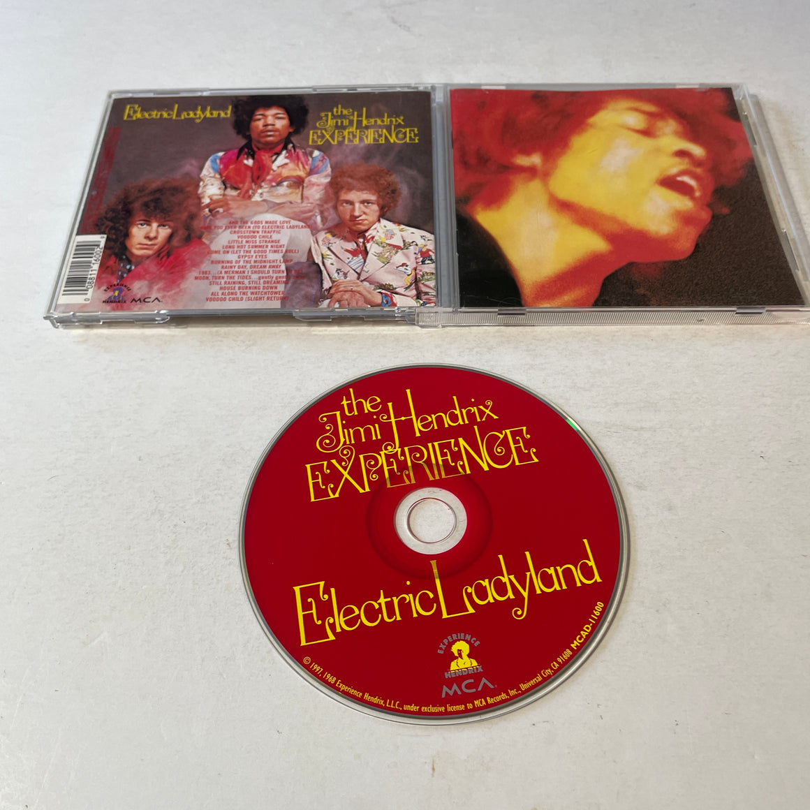 The Jimi Hendrix Experience Electric Ladyland Used CD VG+\VG+
