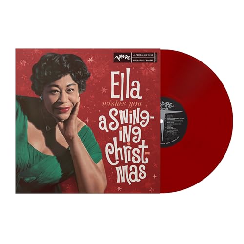 Ella Fitzgerald Ella Wishes You A Swinging Christmas [Ruby Red LP] New Colored Vinyl LP M\M