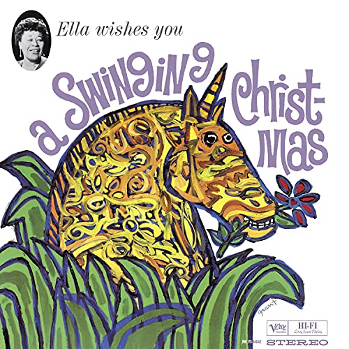 Ella Fitzgerald Ella Wishes You A Swinging Christmas (Verve Acoustic Sounds Series) [LP] New Colored Vinyl LP M\M