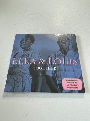 Ella Fitzgerald Ella & Louis Together New Sealed 2CD M\M